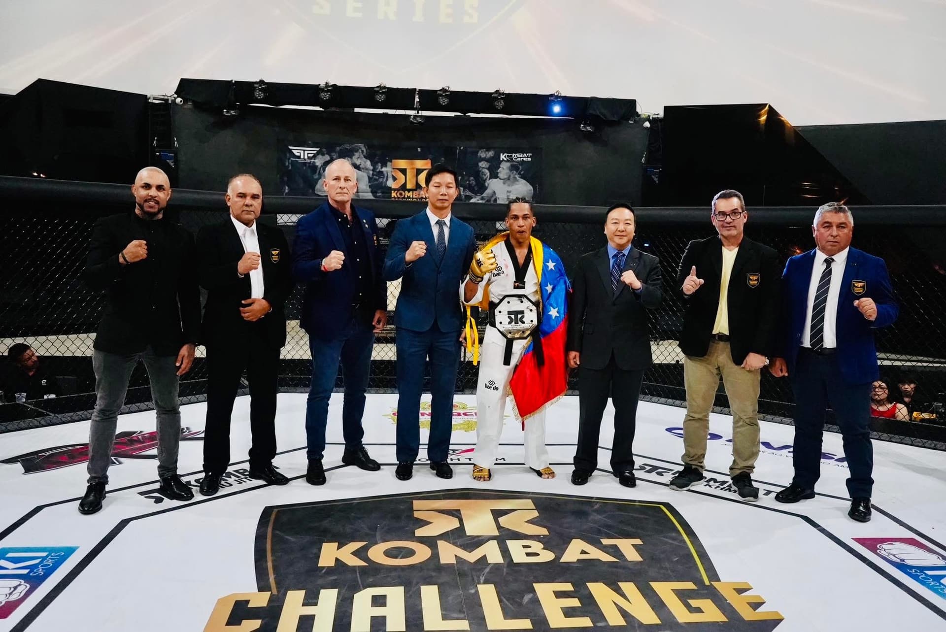 🏆 HISTORY MADE: Brayan Avendaño Crowned First-Ever KOMBAT Pan American Continental Belt Champion 🇻🇪