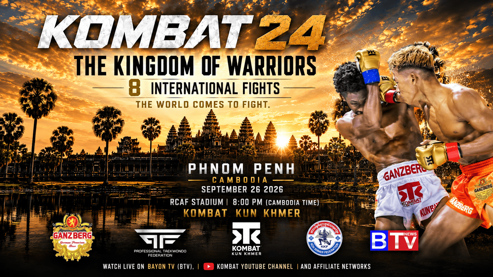 π₯ KOMBAT 24 β THE KINGDOM OF WARRIORS π°π