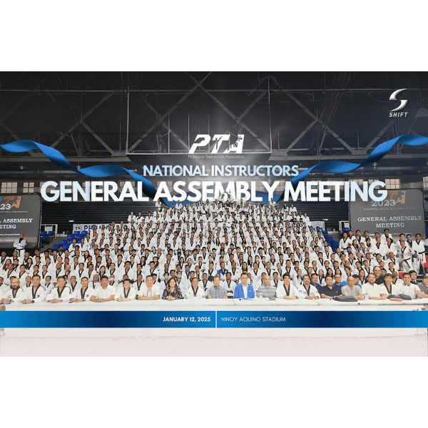 The Philippine Taekwondo Association 2025 Instructors General Assembly Meeting on January 12, 2025