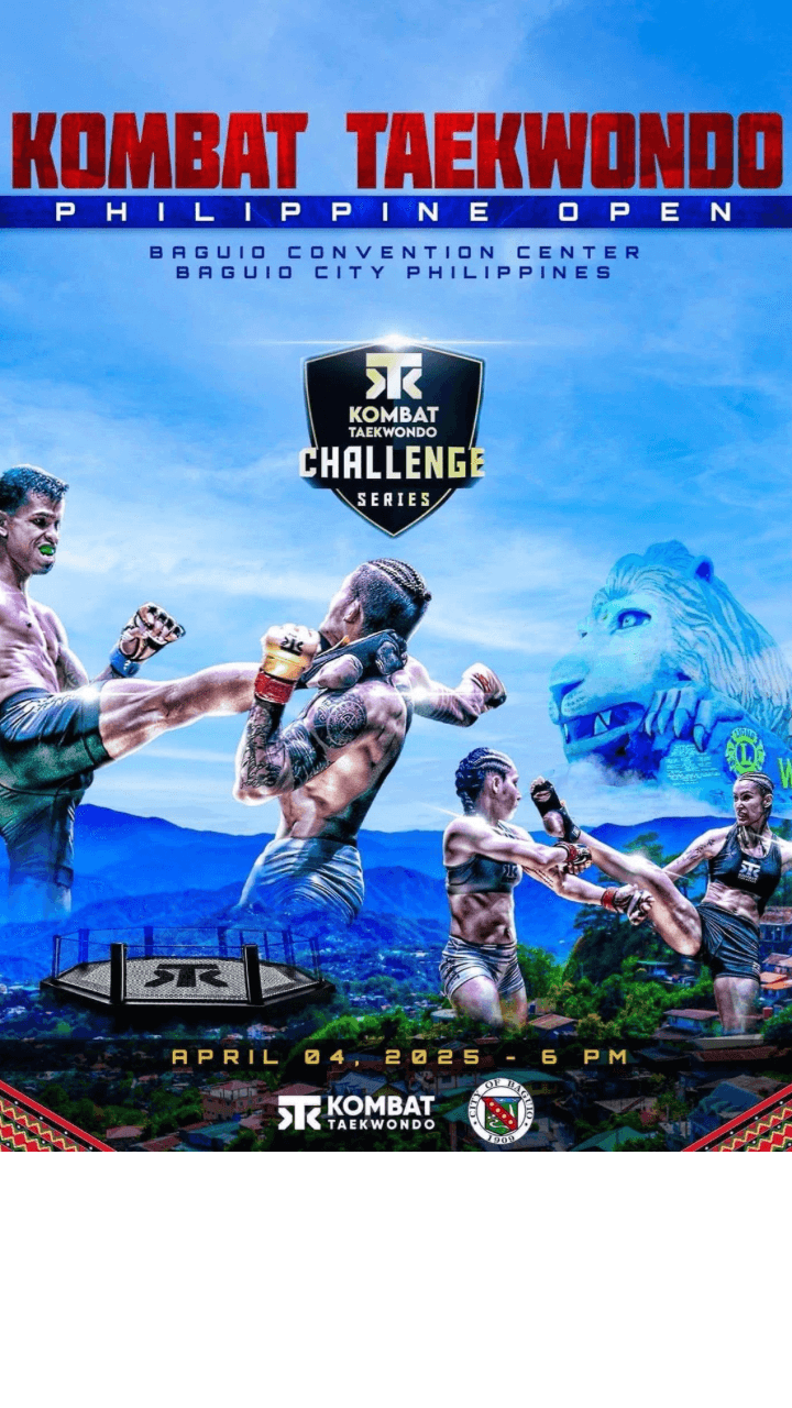 🔥 Kombat Taekwondo Challenge Series 2025 in Philippines