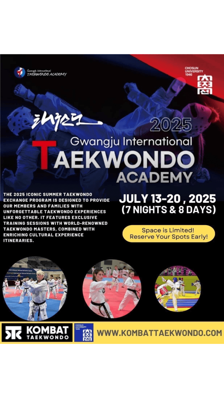 Join the Korea 2025 Taekwondo International Exchange Program!
