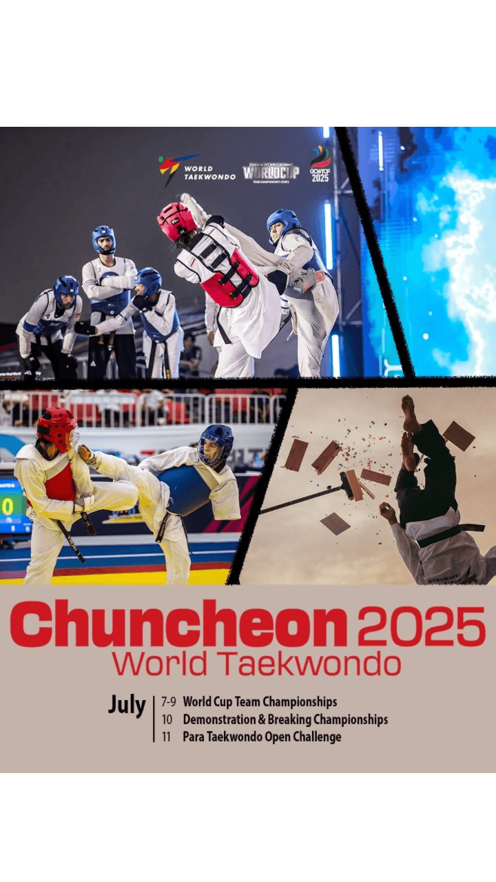 π₯ Three Premier World Taekwondo Events β One Unforgettable Week