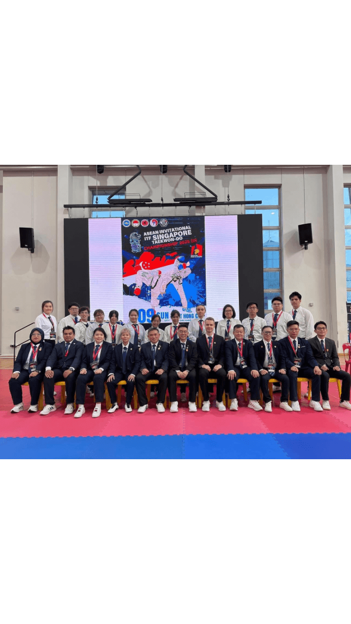 🥋 ITF Taekwon-Do Singapore Successfully Hosts ASEAN Championship, Showcasing Regional Impact
