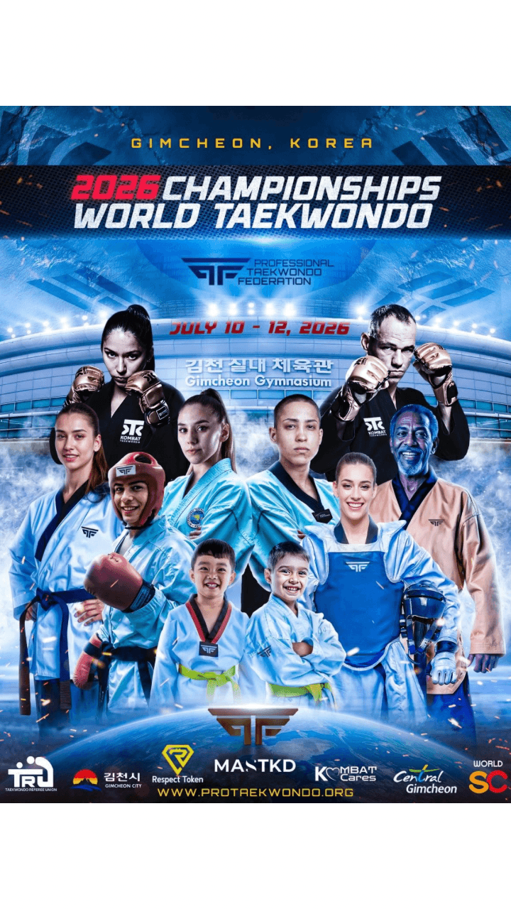 🇰🇷 Korea to Host the 1st PTF World Taekwondo Championships in July 2026