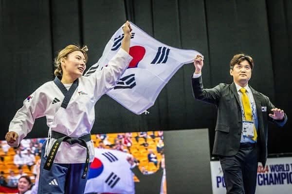 Individual Female Over 17 Category at the Hong Kong 2024 World Taekwondo Poomsae Championships! π₯π₯π₯