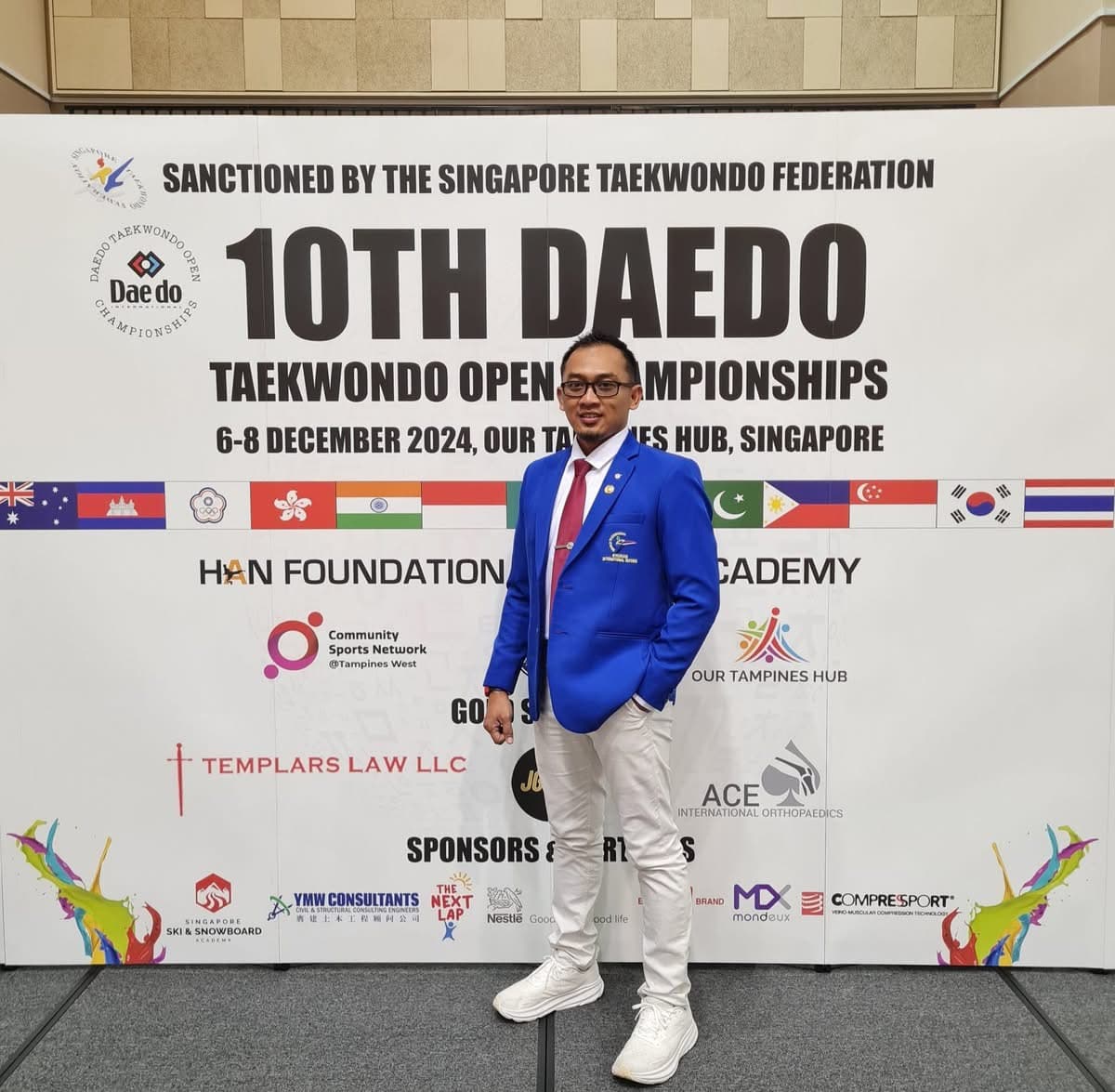 10th DAEDO Taekwondo Open Championship 2024 ๐
6โ9 December 2024 | ๐ Singapore